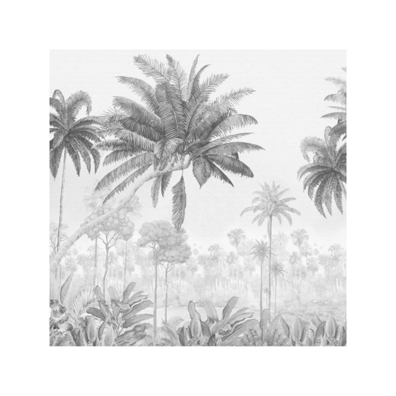 Wallpaper Mural Borabora Graphite