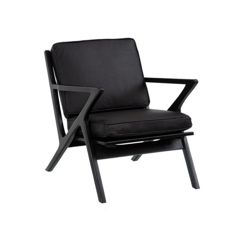 Loungechair Madison Black