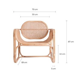 Isili Armchair Natural