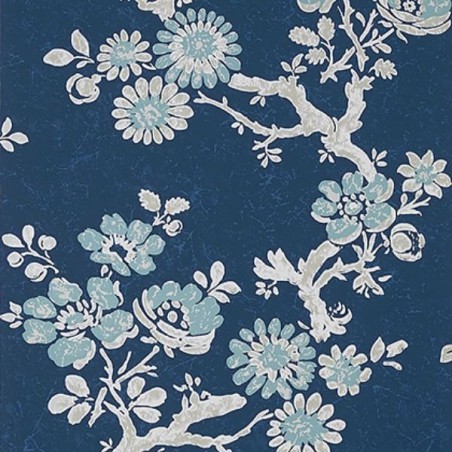 Wallpaper Claudette Navy