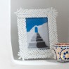 Frame White Feather