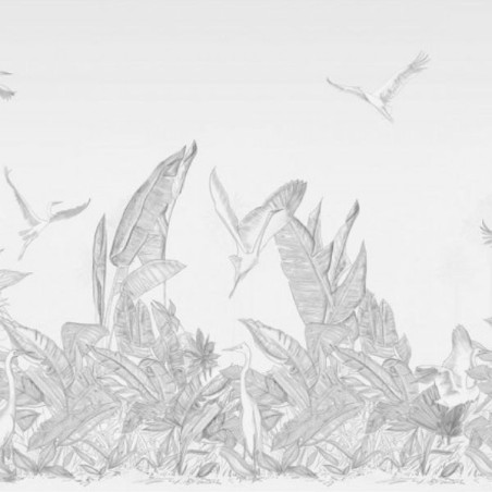 Wallpaper Rivera Graphite