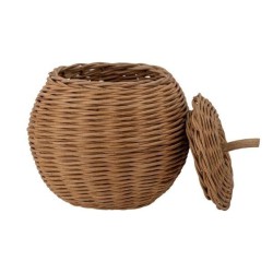 Basket Apple Rattan