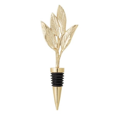 Wine Stopper Gold Leaf