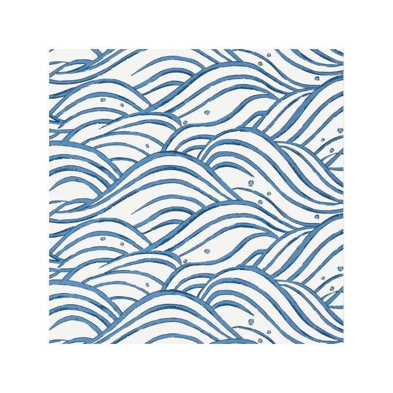 Wallpaper Waves Blue