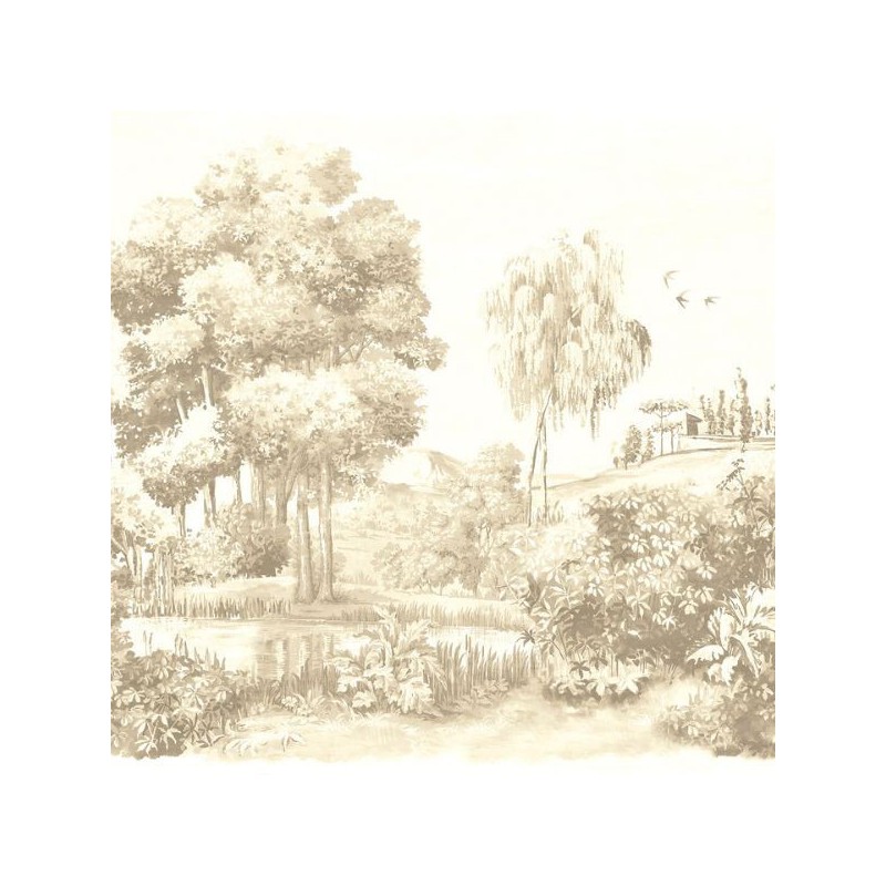 Mural Landscape Linen