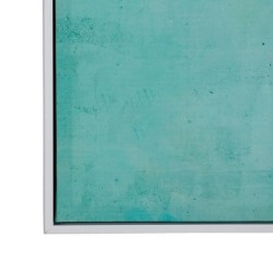 Quadro Tela Palm Turquoise