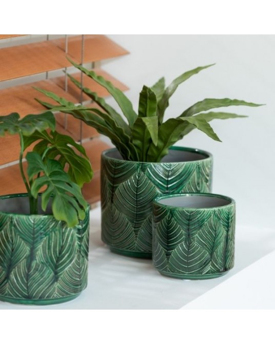 Vase Tropical Green
