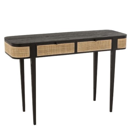 Exotic Rattan Console