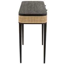 Exotic Rattan Console