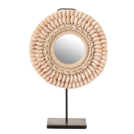 Mirror Pedestal Mona Shells