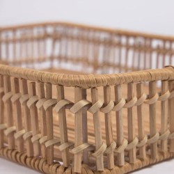 Set 2 Trays Collen Rattan