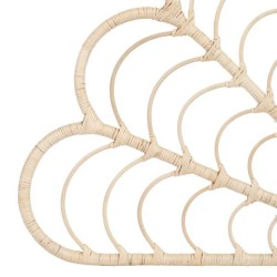 Headboard Rattan 160 Natural