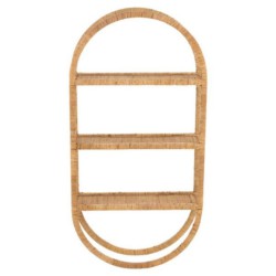 Estante Oval Rattan