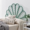 Headboard Rattan 160 Green
