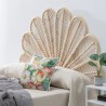 Headboard Flower 160 Natural