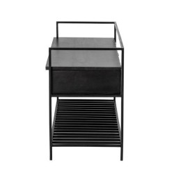 Black Storage Bench