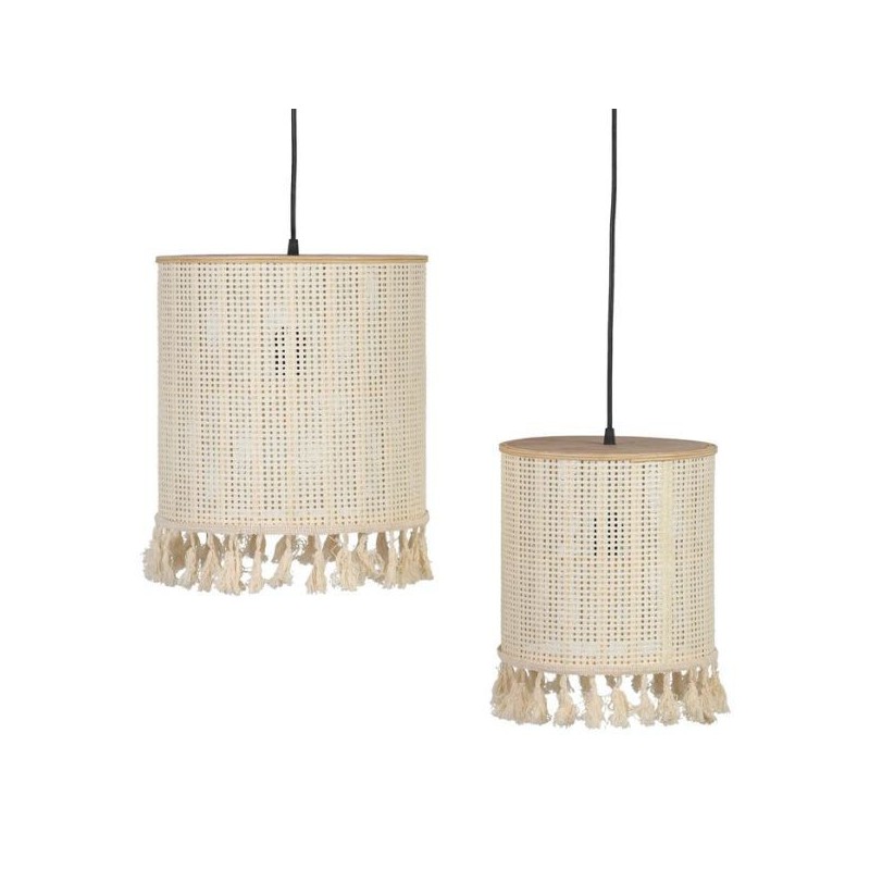 Set 2 Tassel Ceeiling Lamps