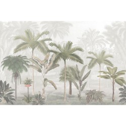 Mural Papel de Parede Vintage Palms