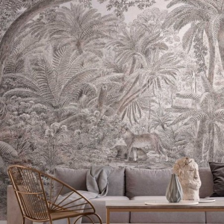 Wallpaper Mural Borneo Topo