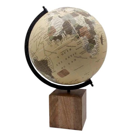 Wood Globe