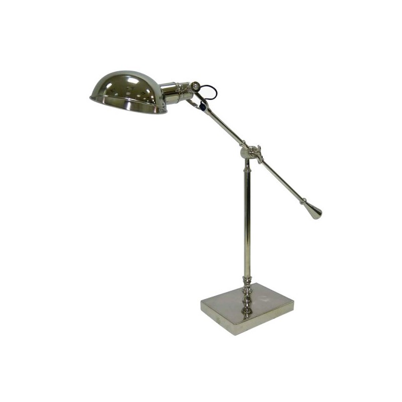 Silver Desk Lamp