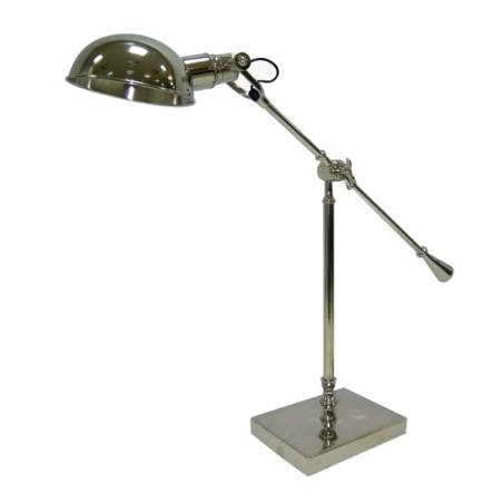 Silver Desk Lamp