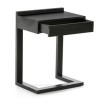 Black Bedside Table