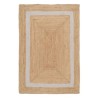 Tapete White Border Juta 230x160 cm