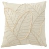 White Leaf Pillow