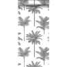 Wallpaper Palm Trees White