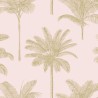 Papel de Parede Palm Trees Pink