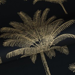 Wallpaper Palm Trees Gold