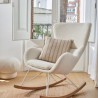 Fleece Rocking Chair
