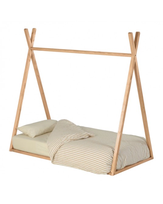 Tipi Wood Bed
