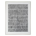Quadro Tela Abstract Black