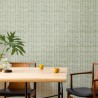 Wallpaper Raffia Green