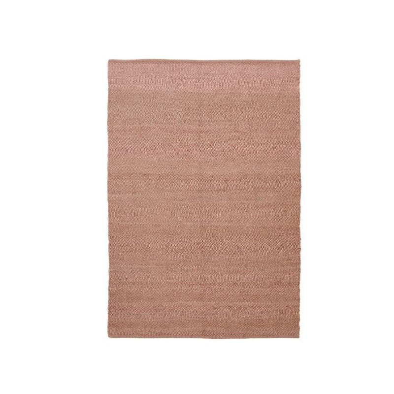 Pink Jute Rug 160x230 cm