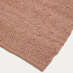 Pink Jute Rug 160x230 cm