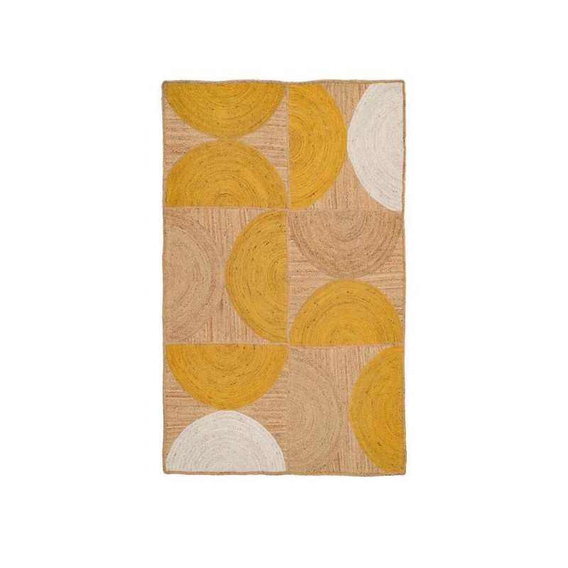 Rug Yellow Geo 200x290cm