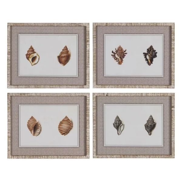 Set 4 Quadros Buzios