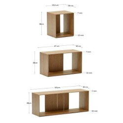 Litto Bookcase Set