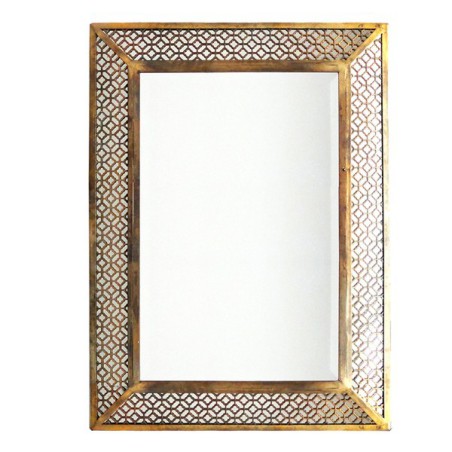 Trellis Gold Mirror