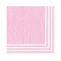 Napkins Stripe Pink