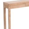Oak console 2 Drawers
