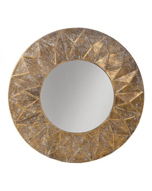 Espelho Metal Dourado