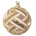 Bola Gold Ribbons 8 cm