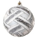 Bola Silver Ribbons 8 cm