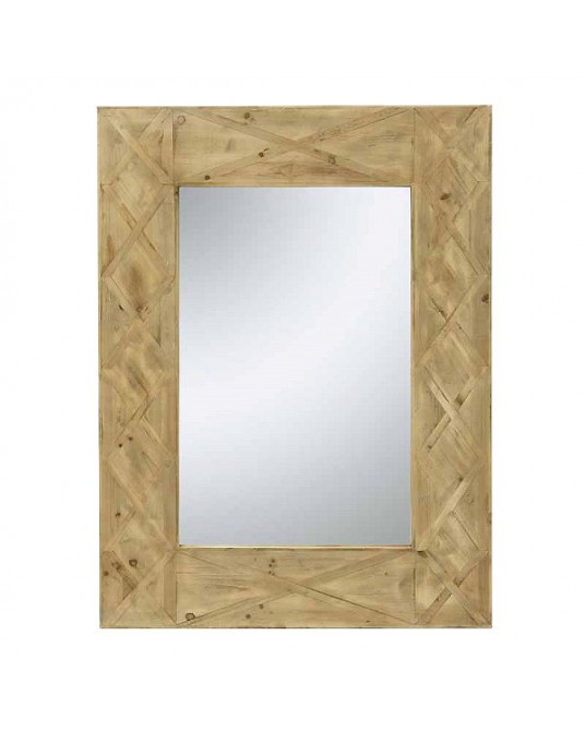 Espelho Rec Pattern Madeira