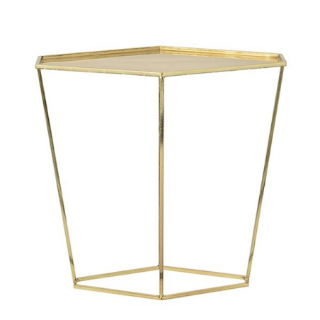 Side Table Geo Gold